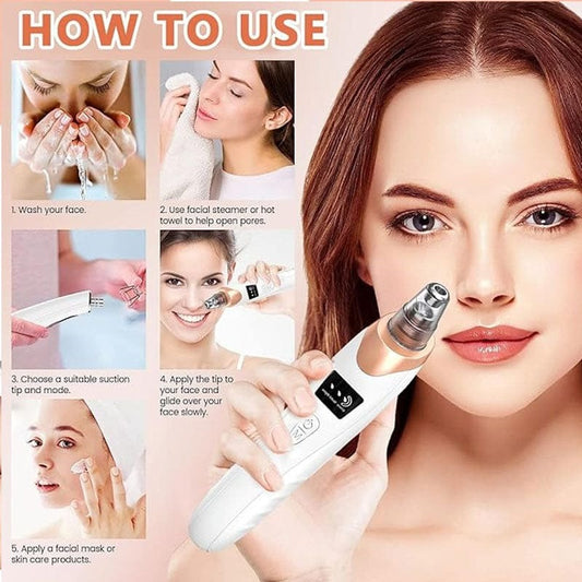 Blackhead Remover Vacuum Acne Cleaner Black Spots Removal